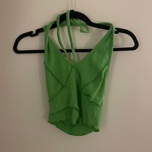 Green halter